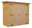 Gartenschrank / Geräteschrank - 1,23 x 2,23 Meter, 17 mm Elementstärke