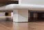 Schrank Kiefer Vollholz massiv weiß lackiert 013 - Abmessung 139 x 90 x 42 cm (H x B x T)