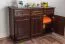 Kommode Kiefer massiv Vollholz Nussfarben 009 - Abmessung 100 x 150 x 45 cm (H x B x T)
