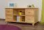 TV-Unterschrank Kiefer Vollholz massiv natur 002 - Abmessung 55 x 118 x 47 cm (H x B x T)