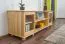 TV-Unterschrank Kiefer Vollholz massiv natur 004 - Abmessung 55 x 156 x 47 cm (H x B x T)