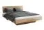 Doppelbett Arinsal 02 Eiche massiv geölt - Liegefläche: 160 x 200 cm (B x L)