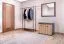 Schuhschrank mit Sitzkissen Ringerike 14, Farbe: Anthrazit / Eiche Artisan - Abmessungen: 53 x 60 x 32 cm (H x B x T), mit zwei Fächern
