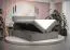 Boxspringbett im modernen Design Pirin 66, Farbe: Beige - Liegefläche: 160 x 200 cm (B x L), mit Stauraum