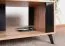 Couchtisch Lassila 07, Farbe: Eiche Artisan / Schwarz - Abmessungen: 47 x 100 x 60 cm (H x B x T)