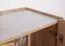 Kommode im modernen Design Ashford 03, Farbe: Eiche Riviera / Marmor Bianco - Abmessungen: 83 x 144 x 37 cm (H x B x T)