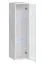Hängevitrine Fardalen 17, Farbe: Weiß - Abmessungen: 120 x 30 x 30 cm (H x B x T), mit Push-to-open Funktion