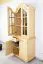 Vitrine Kiefer massiv Vollholz natur Pipilo 04 - Abmessungen: 225 x 97 x 54 cm (H x B x T)