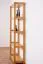 Regal Kiefer massiv Vollholz Erlefarben Junco 55D - 164 x 50 x 30 cm (H x B x T)