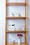 Regal Kiefer massiv Vollholz Erlefarben Junco 54C - 200 x 60 x 30 cm (H x B x T)