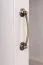 Vitrine Badile 10, Farbe: Kiefer Weiß / Braun - 187 x 57 x 39 cm (H x B x T)