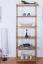 Regal Kiefer massiv Vollholz Erlefarben Junco 54B - 200 x 70 x 30 cm (H x B x T)