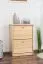 Schuhschrank 006 Kiefer massiv Vollholz natur - Abmessung 80 x 58 x 29 cm (H x B x T)