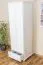 Kleiderschrank Kiefer Vollholz massiv weiß Junco 15B - Abmessung 195 x 65 x 59 cm