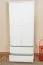 Schrank Kiefer massiv Vollholz weiß Junco 33 - Abmessung 195 x 84 x 42 cm