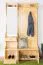 Garderobe Kiefer massiv Vollholz natur 29A - Abmessung 200 x 113 x 35 cm
