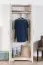 Garderobe Komplett - Set E Falefa, 5-teilig, Farbe: Elfenbein