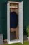 Schrank Lotofaga 05, Farbe: Weiß / Walnuss - 193 x 65 x 38 cm (H x B x T)