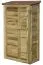 Gartenschrank / Geräteschrank - Abmessungen: 98 x 45 x 162 cm (L x B x H)