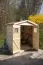 Gerätehaus, Gartenschuppen, Gartenhaus - 2 x 2 Meter - aus Holz / Blockbohlen - inkl. Dachpappe Abbildung
