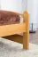Bettrahmen für Kinder / Kinderbett 100 x 200 cm | Massivholz: Kiefer | Erle Lackiert Abbildung
