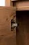 50 cm breiter Kleiderschrank mit 2 Türen | Farbe: Eiche Dunkelbraun Abbildung