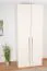 92 cm breiter Kleiderschrank mit 2 Türen | Farbe: Beige Abbildung