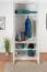 92 cm breiter Kleiderschrank mit 2 Türen | Farbe: Beige Abbildung
