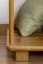 Kleiderschrank | 1 Drehtür | mit Kleiderstange | 47 cm breit | Massivholz | Farbe: Eiche Abbildung