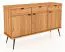 Kommode Rolleston 16 Kernbuche massiv geölt - Abmessungen: 87 x 144 x 46 cm (H x B x T)