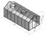 Gewächshaus Chicoree L11, HKP 6 mm, Grundfläche: 11,00 m² - Abmessungen: 500 x 220 cm (L x B)
