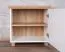 Sitzbank mit Stauraum / Schuhschrank Cuenca 09, Farbe: Eiche / Weiß - Abmessungen: 60 x 60 x 39 cm (H x B x T)