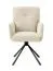Drehstuhl Maridi 264, Farbe: Beige - Abmessungen: 93 x 57 x 66 cm (H x B x T)