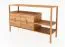 Regal Wellsford 34 Wildeiche massiv geölt - Abmessungen: 86 x 142 x 46 cm (H x B x T)