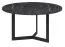 Couchtisch Granollers 02, Farbe: Schwarz Marmor - Abmessungen: 80 x 80 x 42 cm (B x T x H)