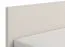 Doppelbett | neutrales Design | Farbe: Kaschmir | Liegefläche: 160 x 200 cm | Beine: Schwarz | ABS-Kantenschutz
