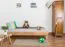 Futonbett / Massivholzbett Wooden Nature 04 Eiche geölt - Liegefläche 90 x 200 cm (B x L)