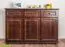 Kommode Kiefer massiv Vollholz Nussfarben 009 - Abmessung 100 x 150 x 45 cm (H x B x T)
