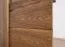 Vitrine Fazenda 18, Farbe: Dunkelbraun, Eiche teilmassiv – 135 x 157 x 41 cm (H x B x T)