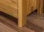 90 cm breiter Kleiderschrank mit 2 Türen, 4 Fächern und 2 Schubladen aus Massiv-Holz | Farbe: Natur | Tiefe: 40 cm Abbildung
