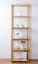 Regal Kiefer massiv Vollholz Erlefarben Junco 54C - 200 x 60 x 30 cm (H x B x T)