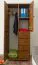 Kleiderschrank Kiefer Vollholz massiv Eichefarben 009 - Abmessung 190 x 80 x 60 cm (H x B x T)