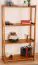 Regal Kiefer massiv Vollholz Eichefarben Junco 56B - 125 x 70 x 30 cm (H x B x T)