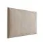 Polsterpaneele, 10er Set, Farbe: Hellbraun, Bezug: Velour, Maße: 40 x 30 cm