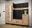 Wandpaneel im edlen Stil Farbe: Schwarz - Abmessungen: 42 x 42 x 4 cm (H x B x T)