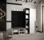 Wandpaneel mit edlen Design Farbe: Anthrazit - Abmessungen: 42 x 84 x 4 cm (H x B x T)