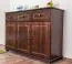 Kommode Kiefer massiv Vollholz Nussfarben 009 - Abmessung 100 x 150 x 45 cm (H x B x T)