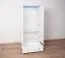 Kleiderschrank Kiefer Vollholz massiv blau 003 - Abmessung 160 x 80 x 60 cm (H x B x T)