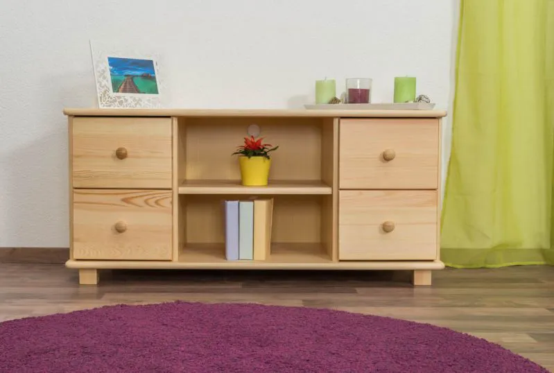 TV Schrank Kiefer natur