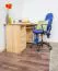 Schreibtisch / Eckschreibtisch Kiefer massiv Vollholz natur Junco 185 - Abmessung: 74 x 138 x 83 cm (H x B x T)